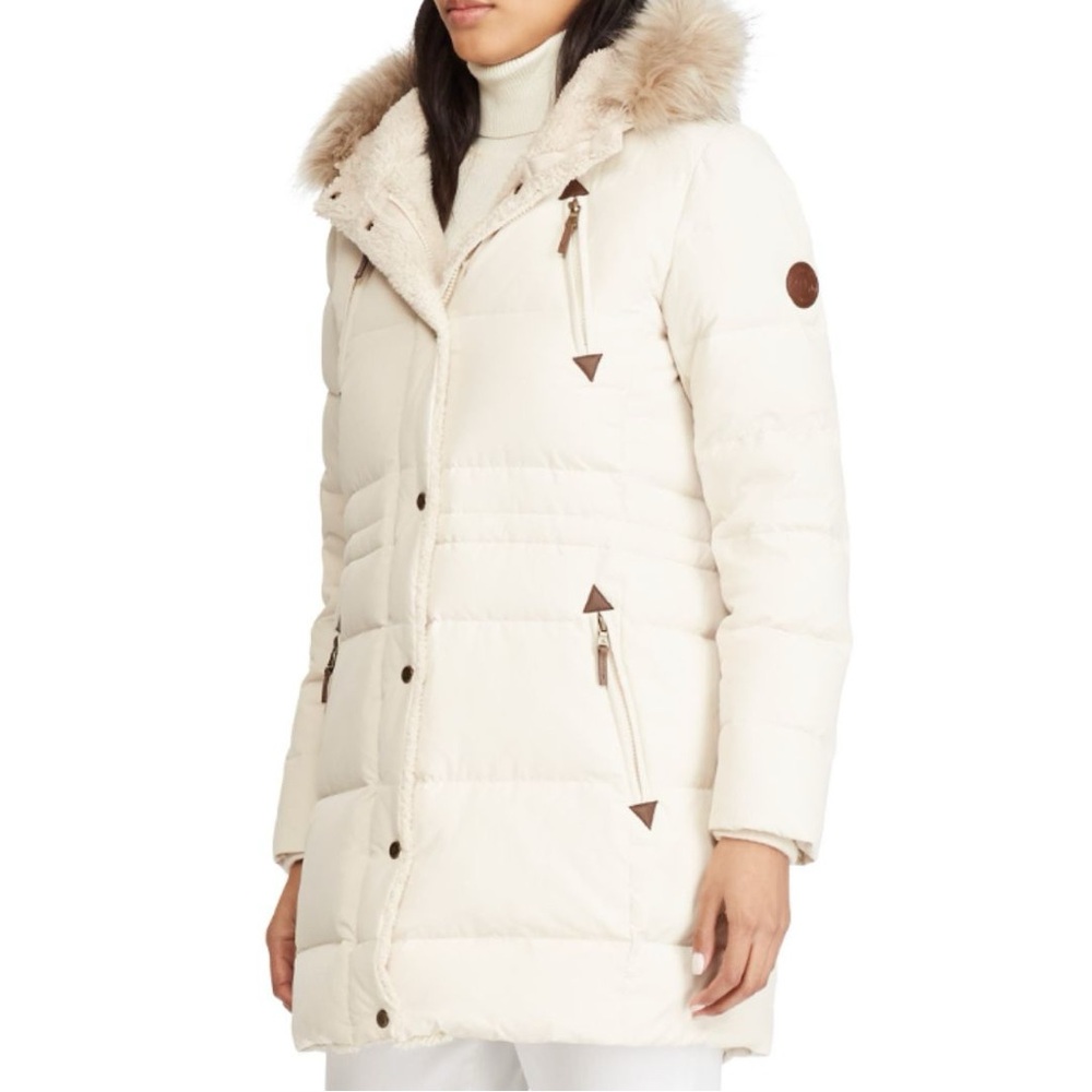 Lauren Ralph Lauren Faux Fur Parka NWT